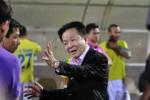 Bầu Hiển không hài lòng dù HN T&T thắng HAGL