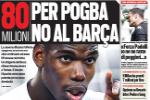 Chi 80 triệu euro, Barca vẫn "vồ hụt" Paul Pogba