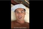 Ronaldo tự quay clip “minh oan” cho bản thân về scandal tình ái