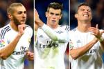 Hàng công Real Madrid: Tâm điểm vẫn là BBC