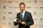 Cựu danh thủ David Beckham ẵm giải “Huyền thoại bóng đá”