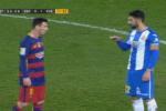 Màn Messi và địch thủ chửi nhau ở trận Espanyol 0-2 Barca