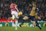 Video clip bàn thắng: Stoke 0-0 Arsenal (Vòng 22 Premier League 2015/16)