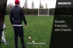 Clip độc: Ngôi sao Ronaldo thi "đấu súng" với con trai