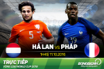 Giải mã trận đấu Hà Lan vs Pháp 01h45 ngày 11/10 (VL World Cup 2018)
