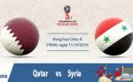 Nhận định Qatar vs Syria 23h00 ngày 11/10 (VL World Cup 2018)