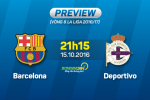 Giải mã trận đấu Barca vs Deportivo 21h15 ngày 15/10 (La Liga 2016/17)