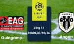 Nhận định Guingamp vs Angers 01h00 ngày 30/10 (Ligue 1 2016/17)