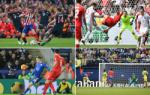 10 bàn thắng đẹp nhất thế giới từ đầu năm 2016