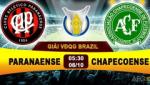 Nhận định Paranaense vs Chapecoense 05h30 ngày 6/10 (VĐQG Brazil 2016)