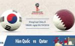 Nhận định Hàn Quốc vs Qatar 18h00 ngày 6/10 (VL World Cup 2018)