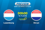 Luxembourg vs Hà Lan (0h ngày 14/11): Bắt nạt người hàng xóm không dễ