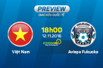 Việt Nam vs Avispa Fukuoka (18h00 12/11): Màn tổng duyệt cuối cùng