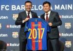 Barca chính thức công bố hợp đồng quảng cáo trên áo đấu siêu khủng