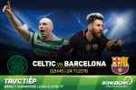 Celtic 0-2 Barca (KT): Messi lập cú đúp, Blaugrana lướt qua vòng bảng bằng vị trí số 1