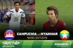 Campuchia 1-3 Myanmar (KT): Chủ nhà mang niềm vui cho... ĐT Việt Nam