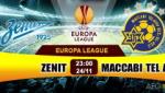 Nhận định Zenit vs Maccabi Tel Aviv 23h00 ngày 24/11 (Europa League 2016/17)