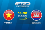 Việt Nam vs Campuchia (18h30 ngày 26/11): Thắng đẹp và đậm