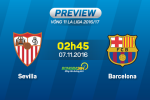 Sevilla vs Barca (2h45 ngày 7/11): Chỉ MSN là chưa đủ