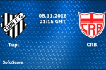 Nhận định Tupi vs CRB 04h15 ngày 9/11 (Hạng 2 Brazil 2016)