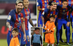 Ước mơ gặp thần tượng Messi của cậu bé mặc áo rác trở thành hiện thực