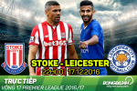 Stoke 2-2 Leicester (KT): Nhà ĐKVĐ hòa ngoạn mục trong thế thiếu người