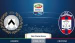 Nhận định Udinese vs Crotone 21h00 ngày 18/12 (Serie A 2016/17)