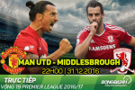 MU 2-1 Middlesbrough (KT): Chiến thắng ngược kịch tính ngày cuối năm