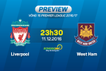 Liverpool vs West Ham (23h30 ngày 11/12): Vượt qua nỗi đau