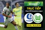 Gent 2-3 Wolfsburg (KT): Chiến thắng hấp dẫn