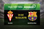 Gijon 1-3 Barca (Kết thúc): Siêu nhân Messi giúp Blaugrana xây chắc ngôi đầu