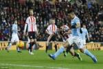Sunderland 0-1 Man City: Nhọc nhằn bảo vệ vị trí thứ 2