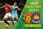 M.U 1-1 West Ham (KT): Siêu anh hùng Martial cứu "Quỷ đỏ" khỏi cái chết dưới đòn "búa tạ"