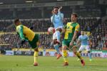 Man City mất điểm trước Norwich: Bệnh cũ tái phát