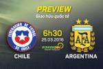 Chile vs Argentina (6h30 25/3): Chờ Messi giúp Albiceleste “rửa hận”