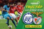 Zenit 1-2 (1-3) Benfica (KT): Thắng ngược ấn tượng, đại diện BĐN vào tứ kết