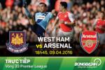 West Ham 3-3 Arsenal (KT): Derby London quá hấp dẫn