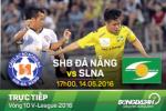 SHB Đà Nẵng 1-1 SLNA (KT): Đại chiến bất phân thắng bại