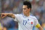 Đường đến Euro 2016 của ĐT Slovakia: Áp lực dồn cả lên vai Hamsik