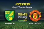 Norwich vs M.U (18h45 ngày 7/5): Không chỉ là cuộc báo thù