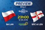 Ba Lan vs Bắc Ai Len (Bảng C Euro 2016, 23h00 ngày 12/6): Đi tìm người viết sử