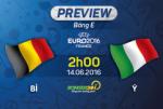 Bỉ vs Italia (2h ngày 14/6): Azzurri, bơ dư luận đi mà sống!
