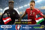 Áo 0-2 Hungary (Kết Thúc): Lối chơi hoa mỹ giúp Hungary đánh bại hàng xóm