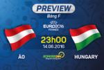 Áo vs Hungary (23h ngày 14/6, bảng F): Không còn chung đường đi