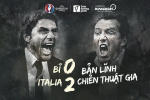 Bỉ 0 - 2 Italia: Bản lĩnh chiến thuật gia