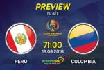 Colombia vs Peru (7h00 ngày 18/6): Trả lại sự công bằng