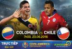 Colombia 0-2 Chile (KT): Tái ngộ Argentina ở chung kết