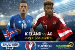 Iceland 2-1 Áo (KT): Chiến tích lịch sử của xứ Băng đảo