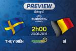 Thụy Điển vs Bỉ (Bảng E, 2h ngày 23/6): Chỉ Ibra và đồng đội là bất lợi