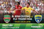 Bình Dương 0-3 Thanh Hóa (KT): Nhà ĐKVĐ thua mất mặt trên sân nhà